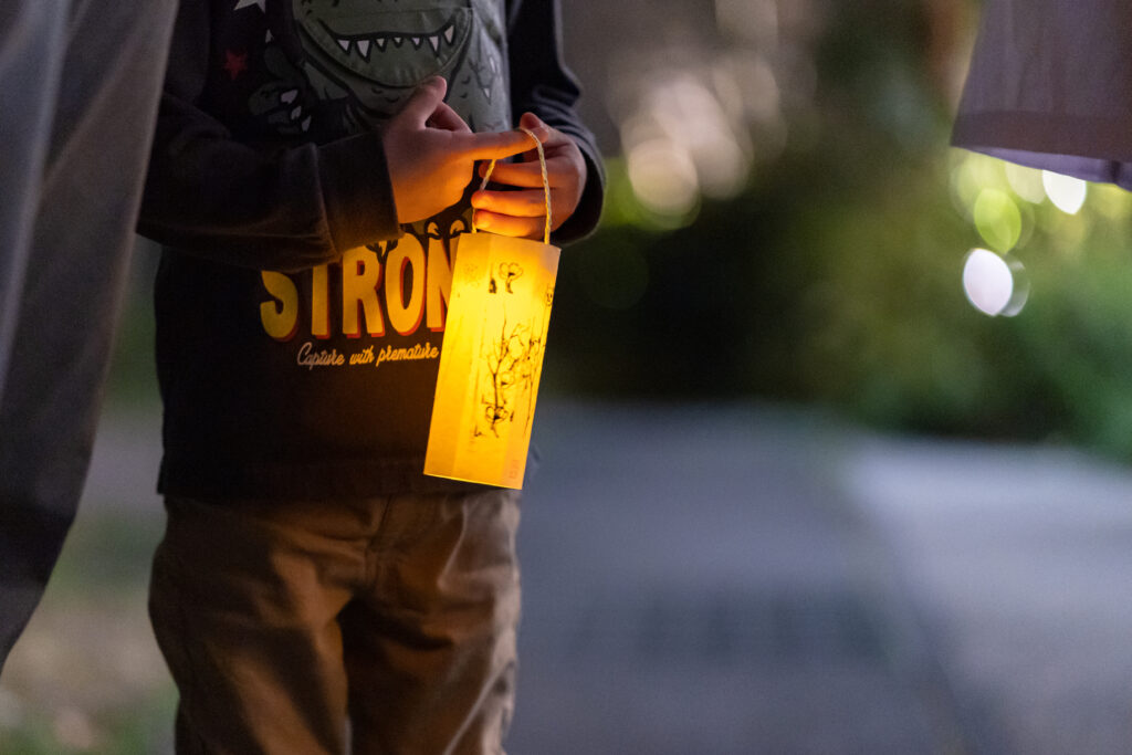 まもピカランタン工作